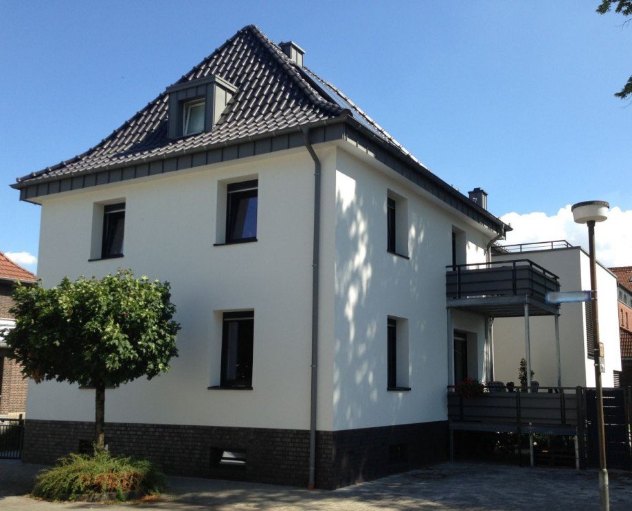 Grundriss Au�enansicht Altbau II Mehrfamilienhaus Coesfeld