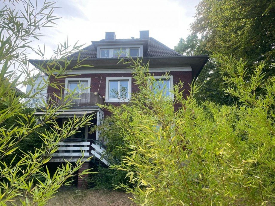 Grundriss Hinteransicht_Garten Wohngrundst�ck M�nster