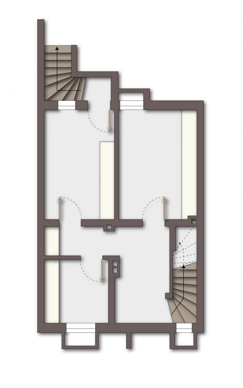 Grundriss KG Reihenendhaus D�lmen