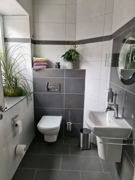 Grundriss G�ste-WC EG Doppelhaush�lfte Coesfeld
