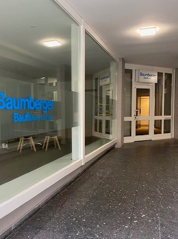 Grundriss Eingangsbereich Einzelhandel Billerbeck