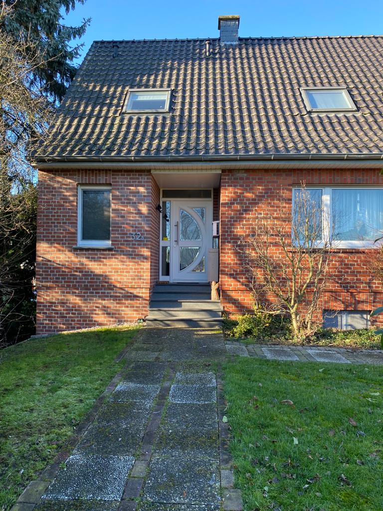 Grundriss Eingang Neubau Zweifamilienhaus Billerbeck