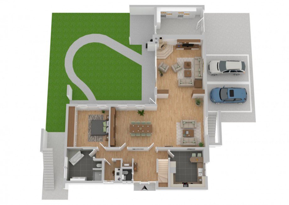 Grundriss Erdgeschoss Haus Coesfeld