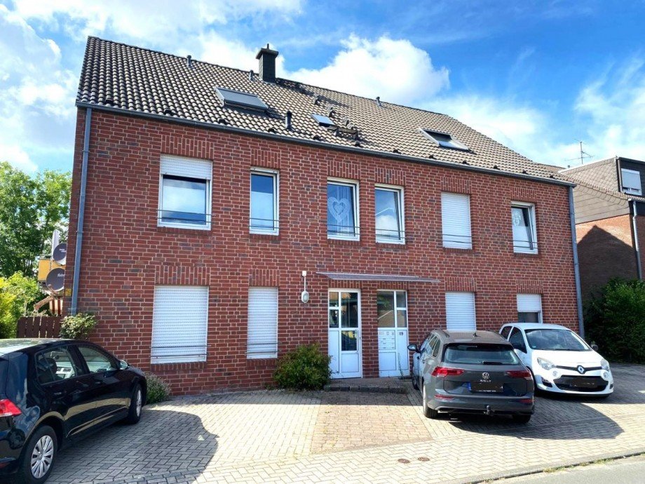 Grundriss Au�enansicht Erdgeschosswohnung Havixbeck