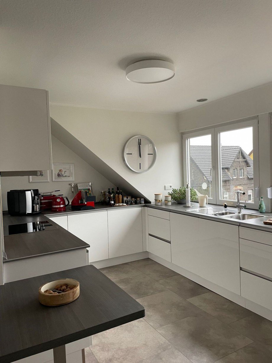 Grundriss K�che Dachgeschosswohnung Hamm