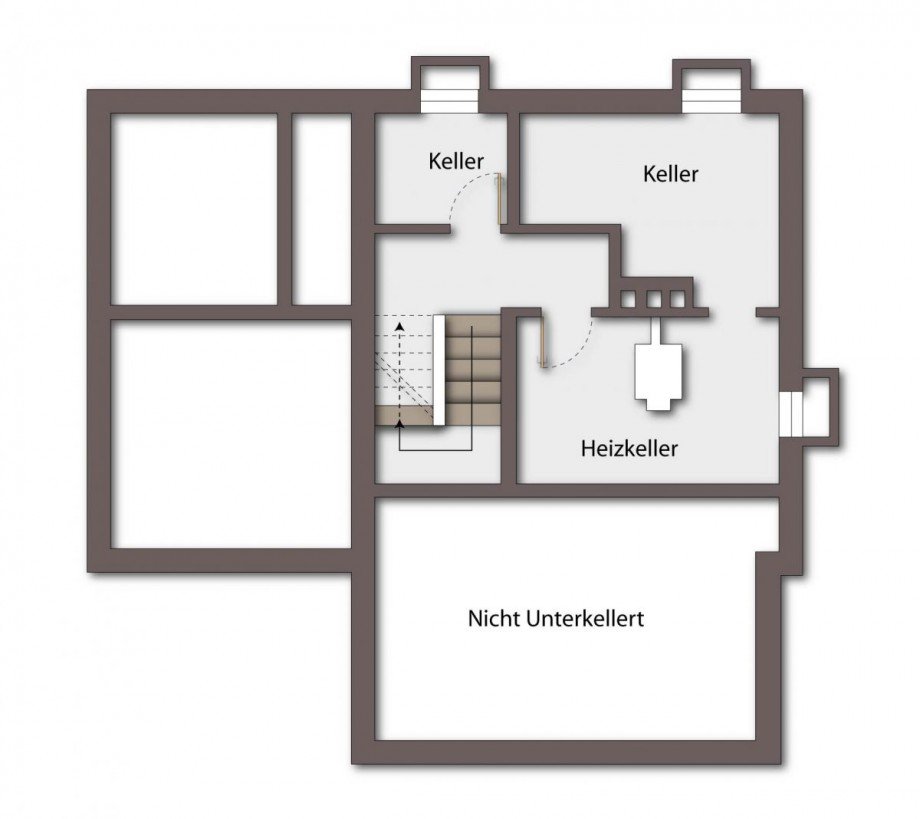 Grundriss Kellergeschoss Einfamilienhaus Coesfeld