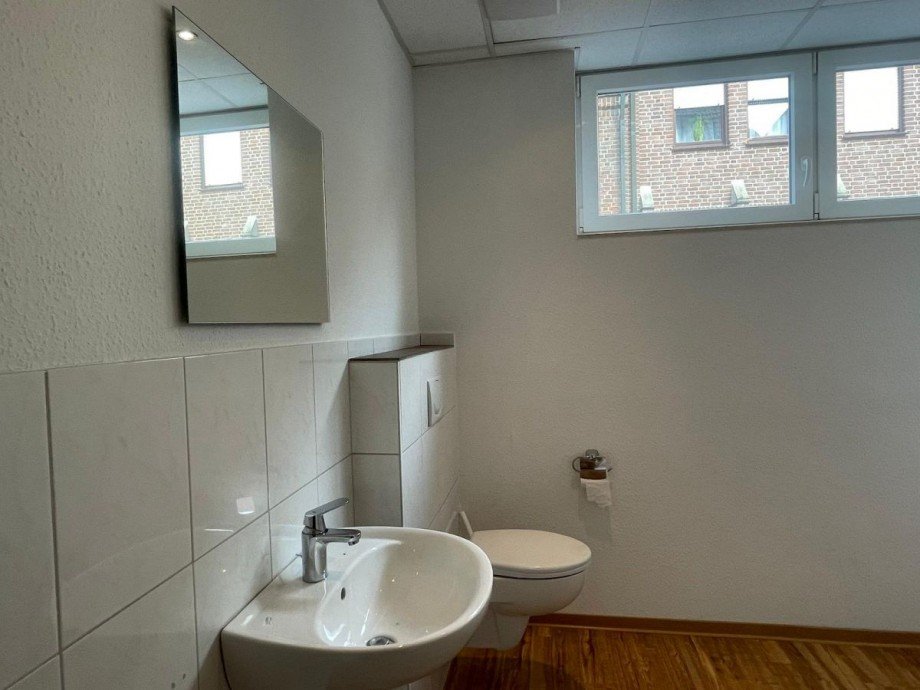 Grundriss WC barrierefrei B�rofl�che Velen