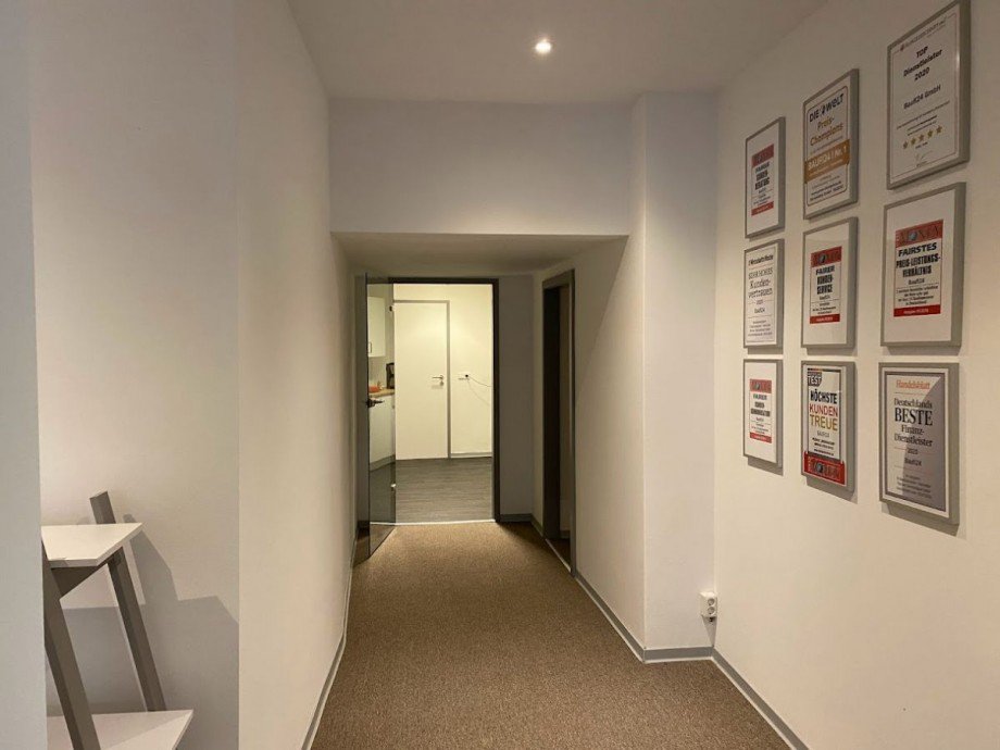 Grundriss Flur zur Teek�che Einzelhandel Billerbeck