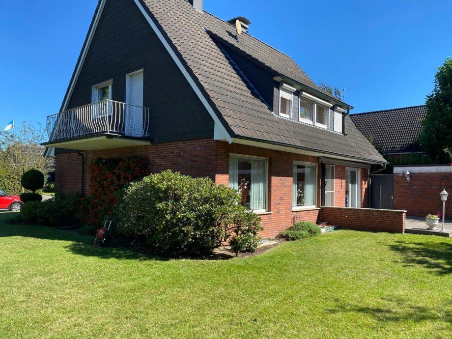 Grundriss Hinteransicht_Garten Einfamilienhaus Coesfeld