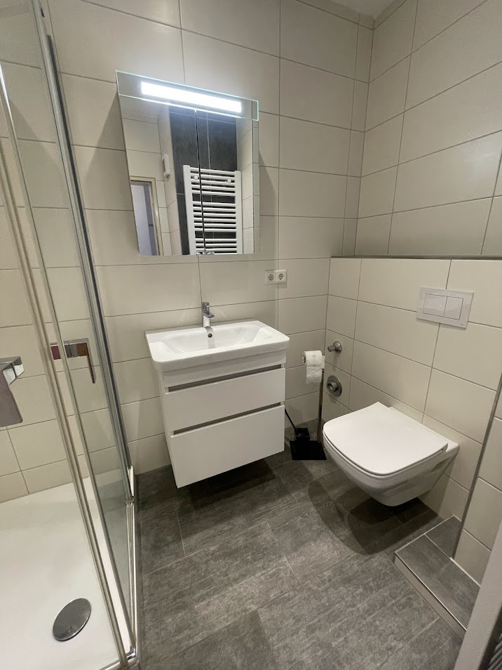 Grundriss Bad Dachgeschosswohnung Nottuln