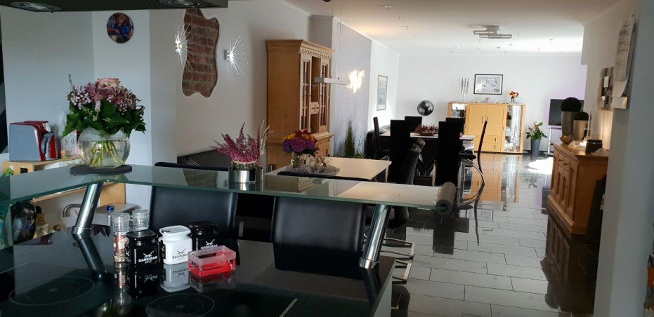Grundriss Wohnbereich I Doppelhaush�lfte Coesfeld