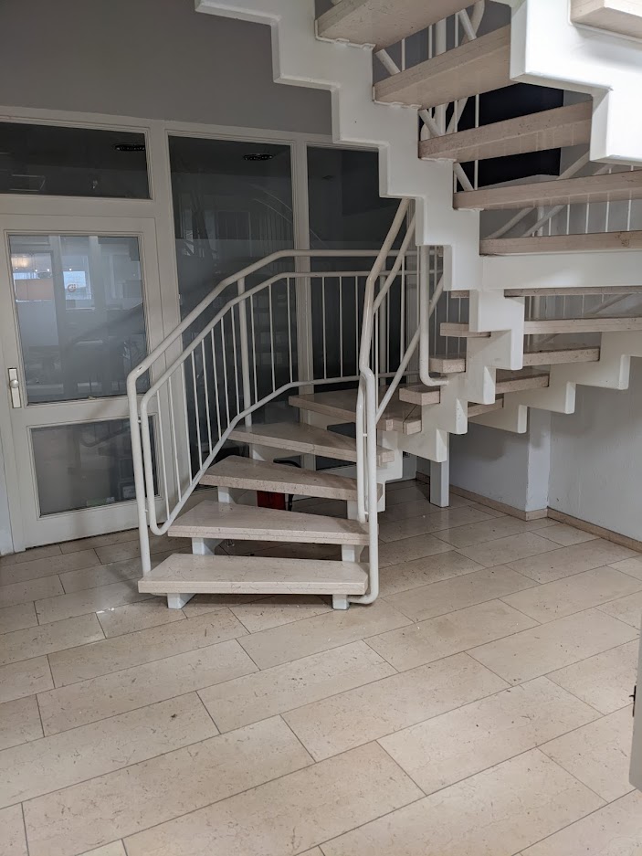 Grundriss Eingangsbereich Treppenhaus B�rohaus Billerbeck
