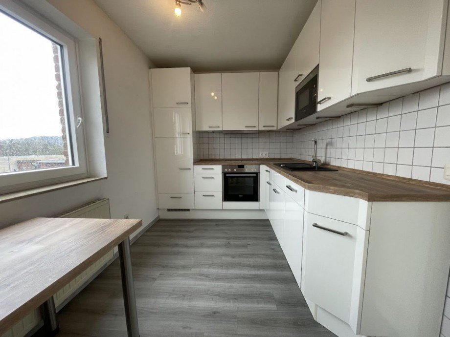 Grundriss K�che Dachgeschosswohnung Nottuln