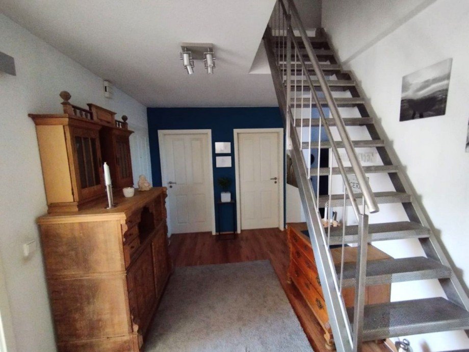 Grundriss Aufgang Spitzboden Dachgeschosswohnung S�dkirchen