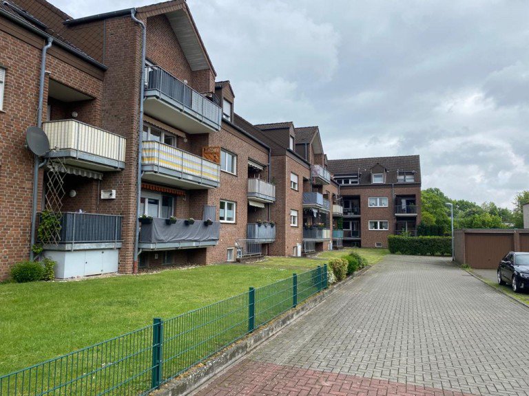 Ansicht Hinterhaus D�lmen Etagenwohnung 2-Zimmer Eigentumswohnung in D�lmen
