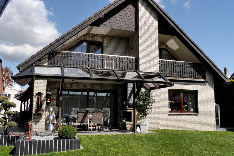 Gartenansicht Coesfeld Einfamilienhaus Einfamilienhaus in Coesfeld