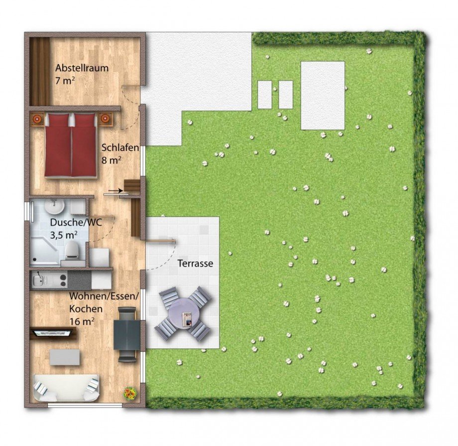 Grundriss I Haus Billerbeck